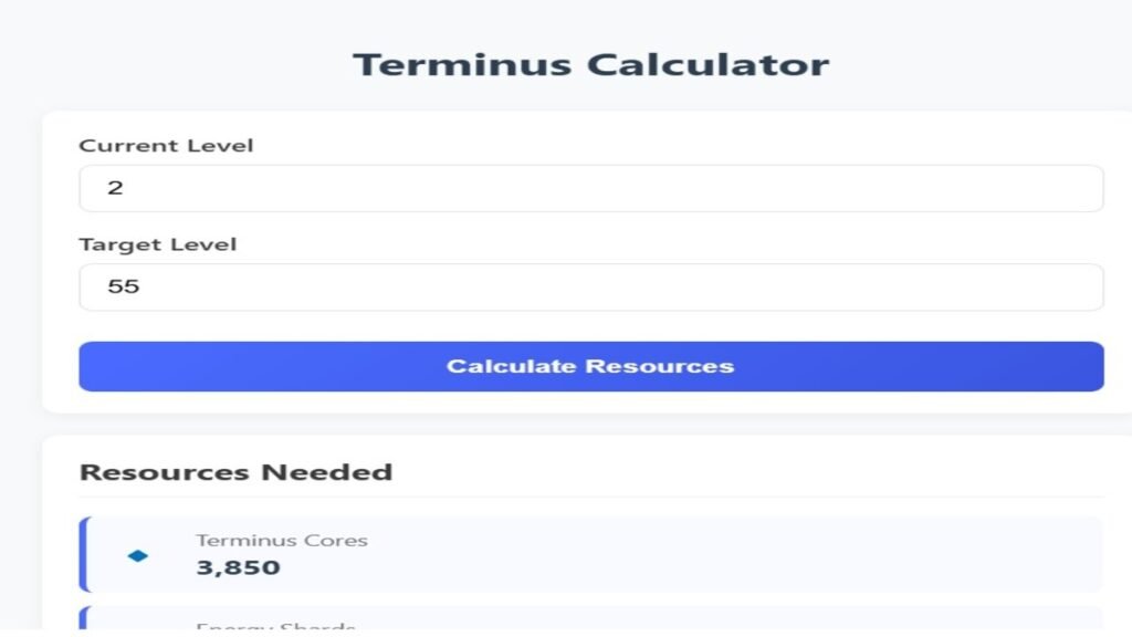 Terminus calculator,free online terminus calculator 1 Terminus Calculator